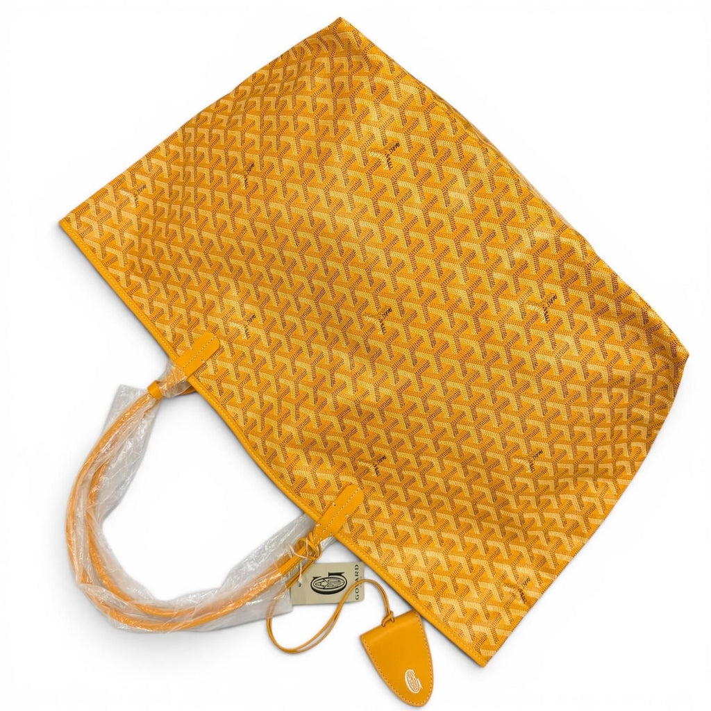 Goyard Saint Louis GM Processed Clip Universal Tote Yellow — view 6