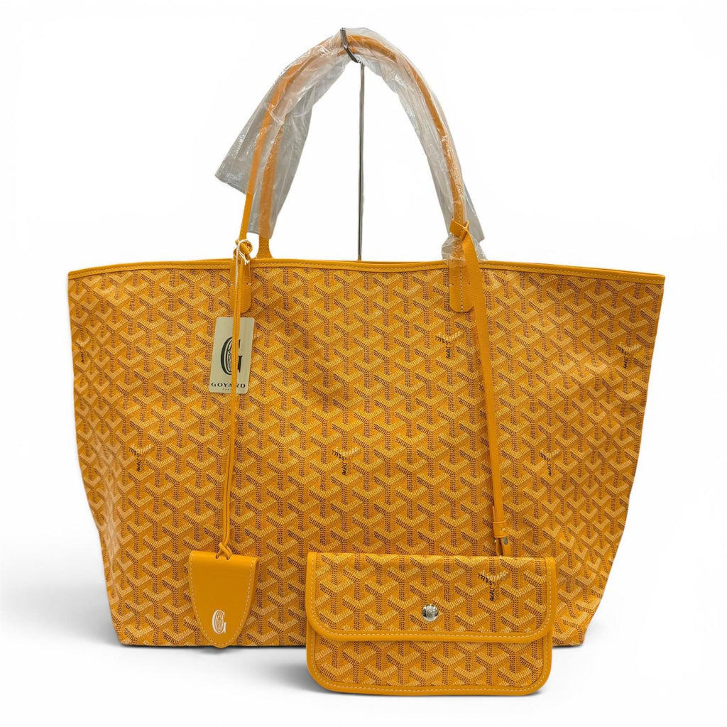 Goyard Saint Louis GM Processed Clip Universal Tote Yellow