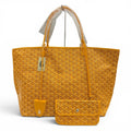 Goyard Saint Louis GM Processed Clip Universal Tote Yellow