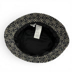 Loewe Leather Anagram Jacquard Bucket Hat Navy 57 — view 5