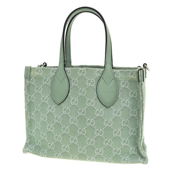 Gucci GG Denim Hand Shoulder Out of Stock Clutch
