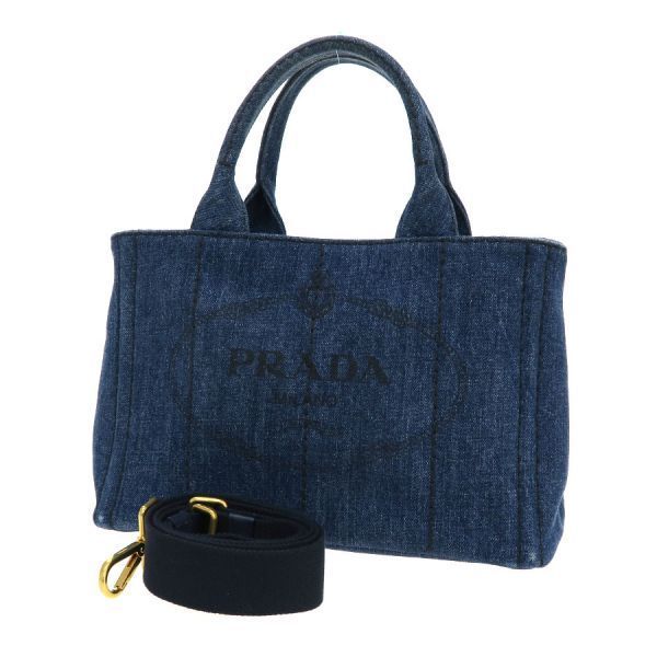 Prada Canapa Mini 2-Way Shoulder