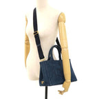 Prada Canapa Mini 2-Way Shoulder — view 9