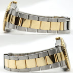 Rolex Datejust Thunderbird White Number Watch SS YG Oyster Bracelet Combination — view 7
