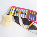Hermes Twilly Wild and Camouflage Silk 100% Pink Pawn — view 3