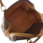 Celine Macadam Pattern Boston Bag Brown KH — view 5