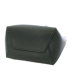 Celine Sangle Small Bucket Bag Leather Green TK 36 OH — view 5