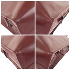 Prada Spazzolato Winered Bordeaux Patent Leather Shoulder — view 3