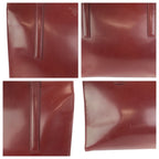 Prada Spazzolato Winered Bordeaux Patent Leather Shoulder — view 5