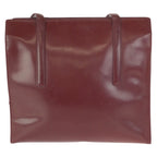 Prada Spazzolato Winered Bordeaux Patent Leather Shoulder — view 2