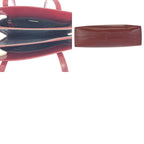Prada Spazzolato Winered Bordeaux Patent Leather Shoulder — view 9