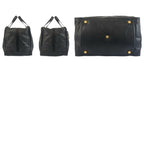 Loewe Anagram Black Gold Leather Boston — view 9