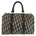 Dior Vintage Trotter Navy Silver Boston