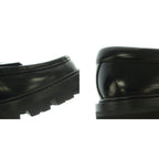 Celine with Triomphe Chain Margaret Loafers Leather 38 Black — view 9