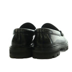 Celine with Triomphe Chain Margaret Loafers Leather 38 Black — view 5