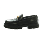 Celine with Triomphe Chain Margaret Loafers Leather 38 Black — view 2