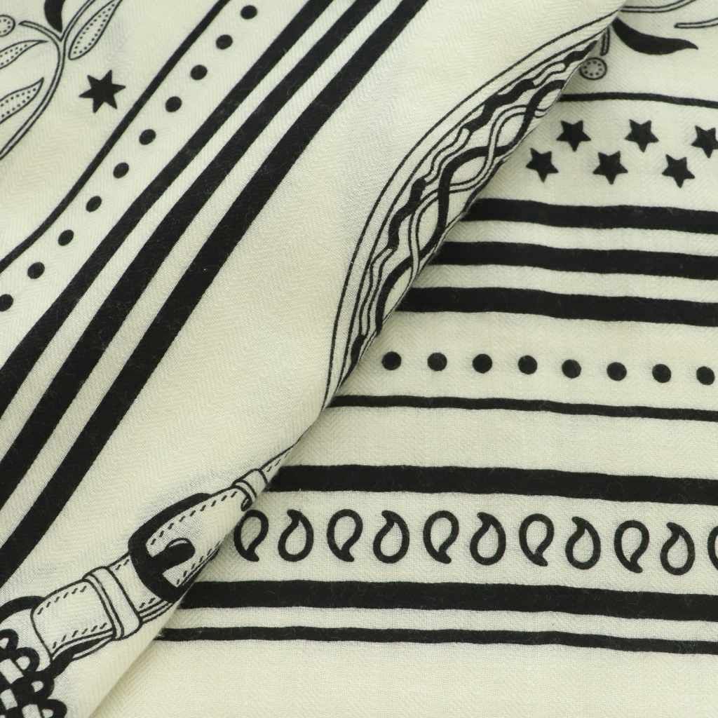Hermes Carre Geant Cashmere Silk 140 Amazon Festival Bandana Scarf Square — view 5