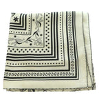 Hermes Carre Geant Cashmere Silk 140 Amazon Festival Bandana Scarf Square