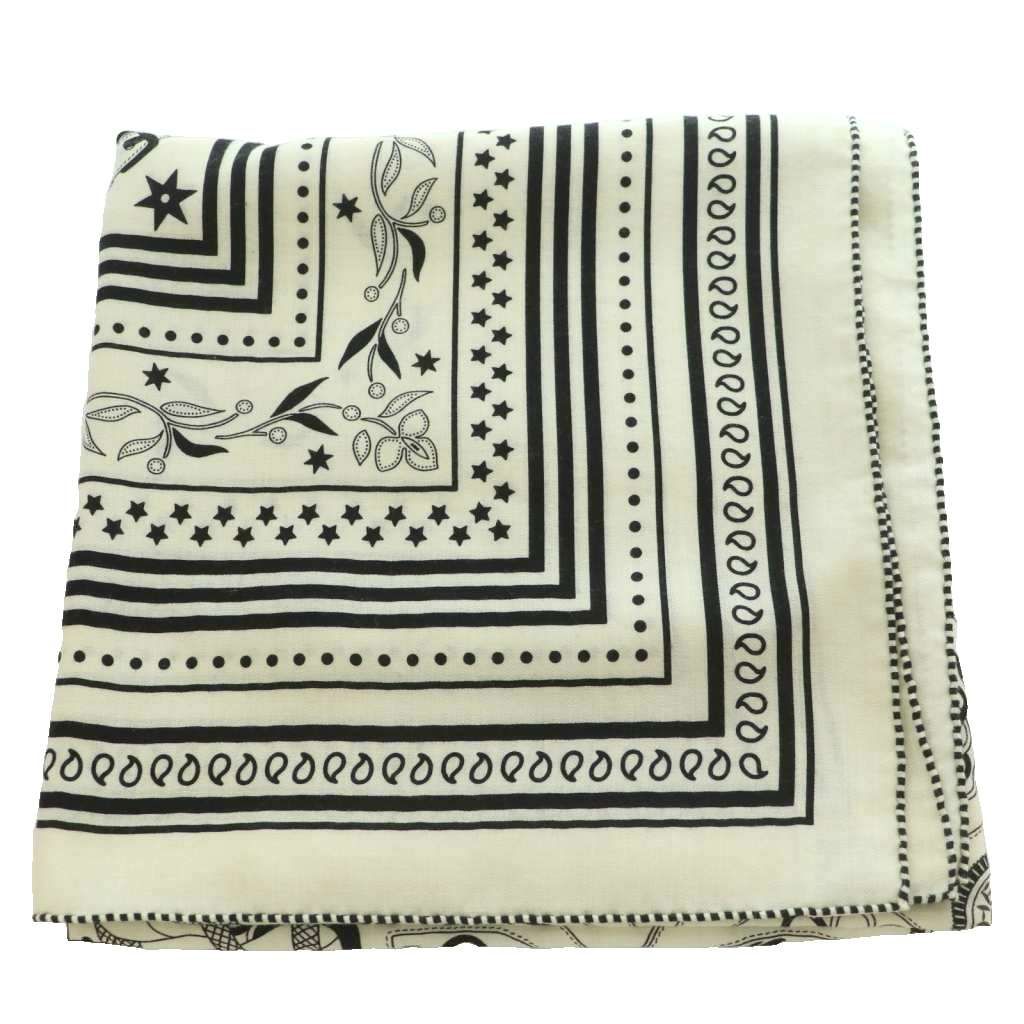 Hermes Carre Geant Cashmere Silk 140 Amazon Festival Bandana Scarf Square