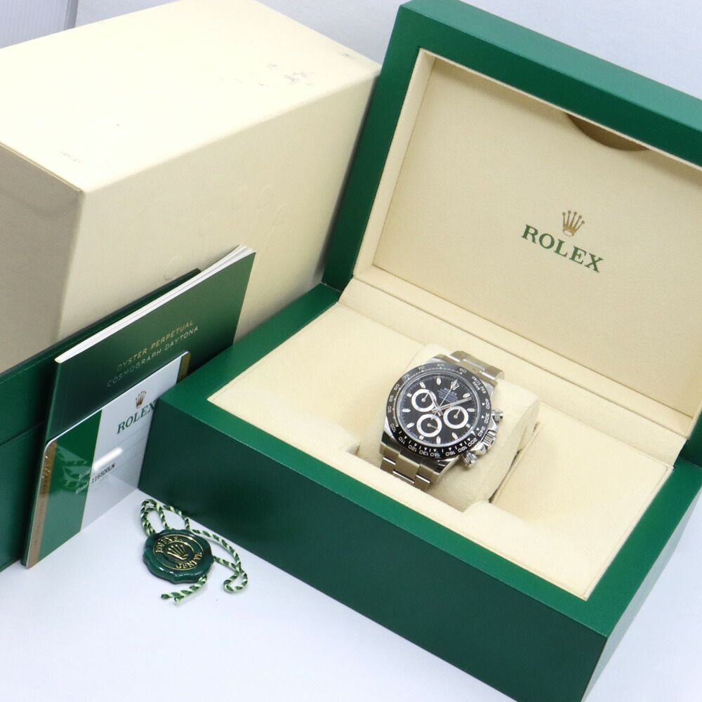 Rolex Daytona Black Box SS Watch — view 9