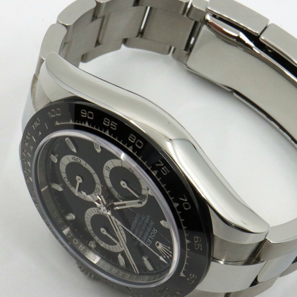 Rolex Daytona Black Box SS Watch — view 5