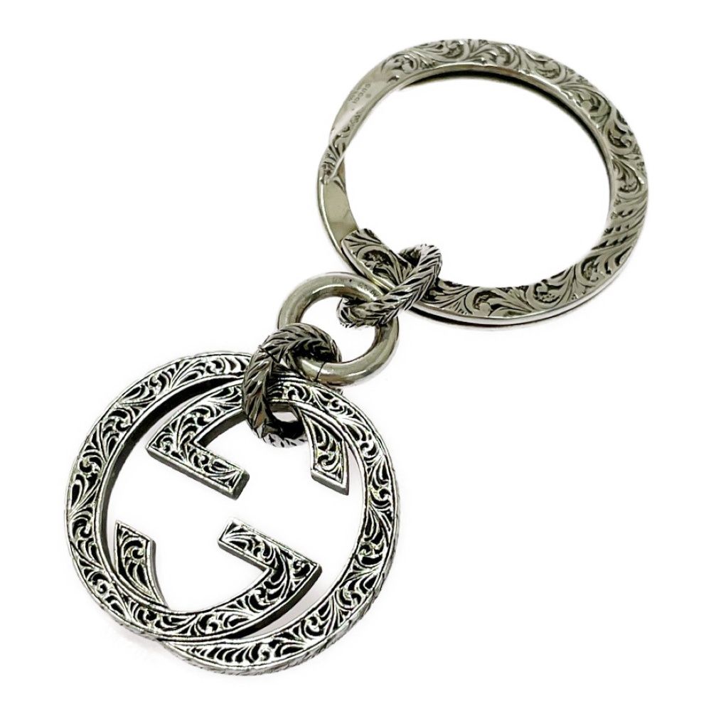 Gucci Silver Interlocking Arabesque — view 2