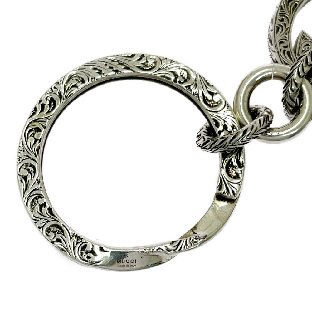Gucci Silver Interlocking Arabesque — view 6
