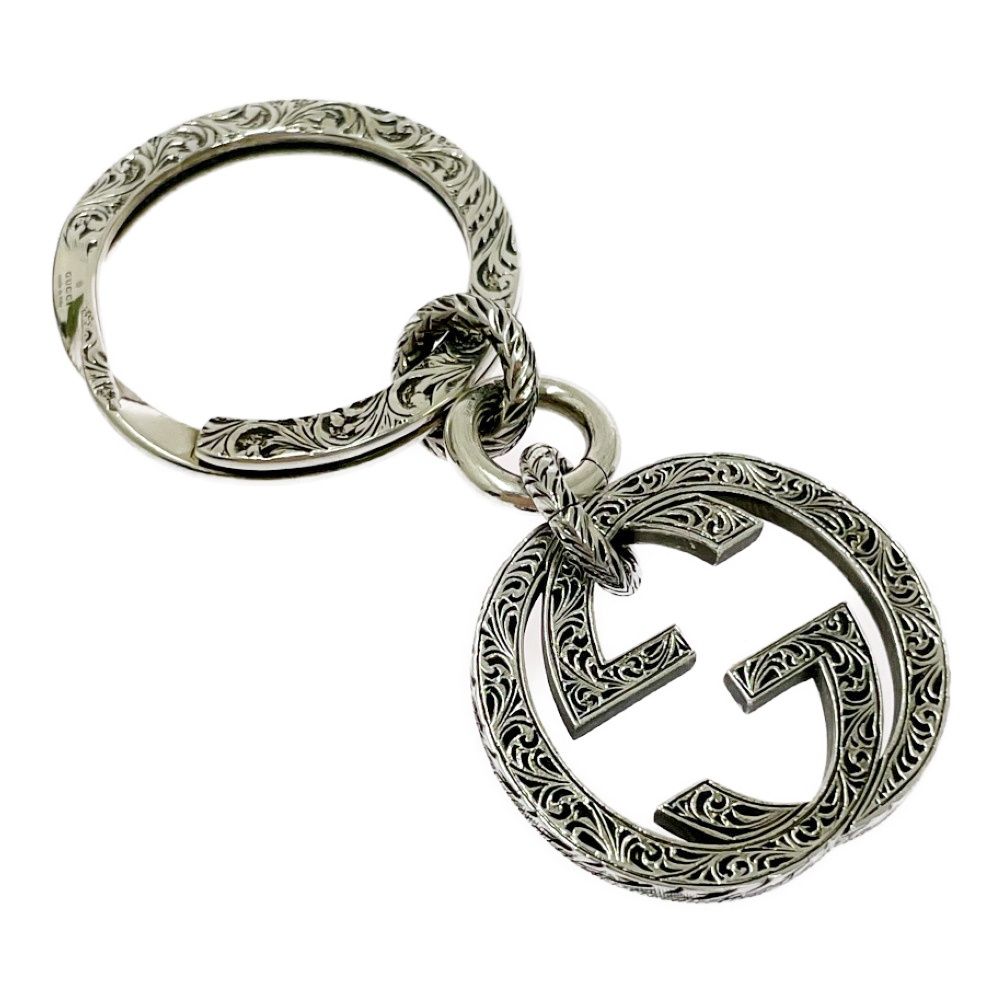 Gucci Silver Interlocking Arabesque — view 3
