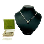 Gucci Silver Ring Necklace