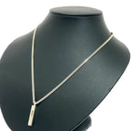 Gucci Silver Logo Plate Necklace — view 4