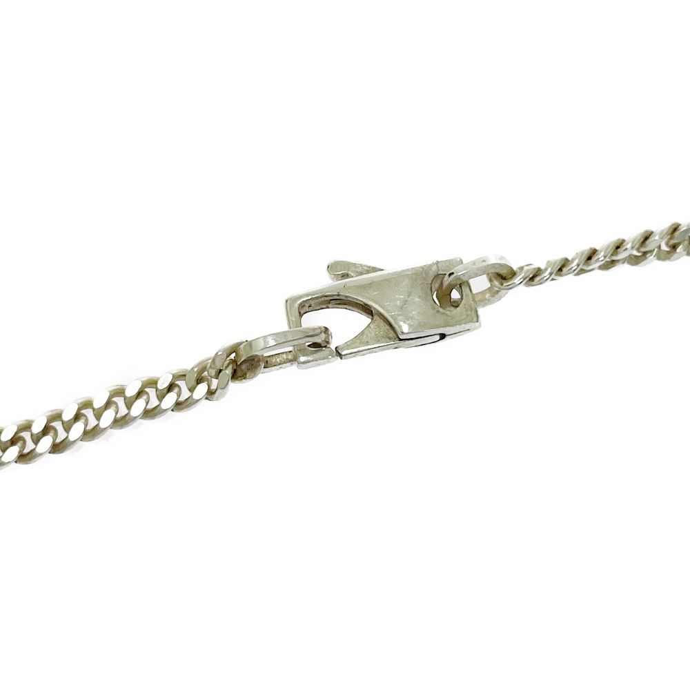 Gucci Silver Logo Plate Necklace — view 7