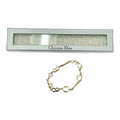 Dior Logo Bracelet Gold