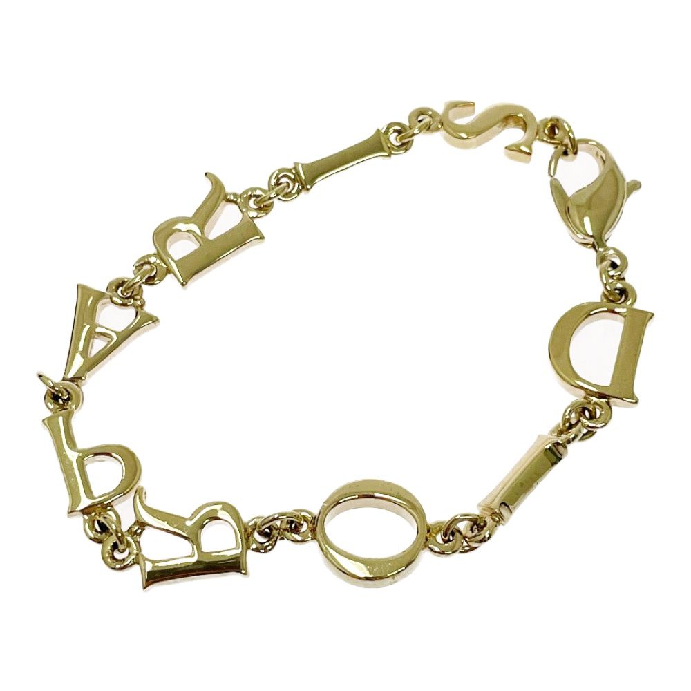 Dior Logo Bracelet Gold — view 2