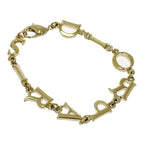 Dior Logo Bracelet Gold — view 3