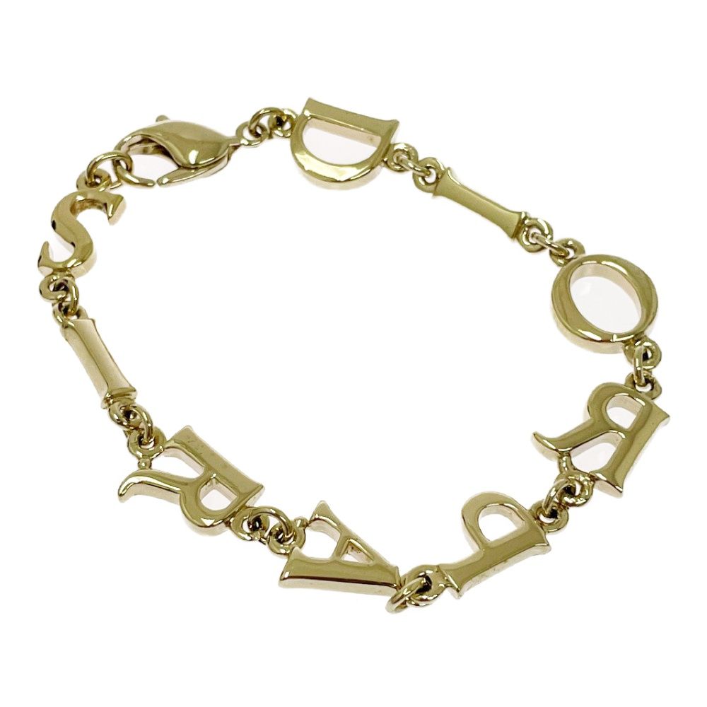 Dior Logo Bracelet Gold — view 3