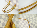 Louis Vuitton LV Saleya MM Damier Azur Shoulder Bag Tote White — view 6