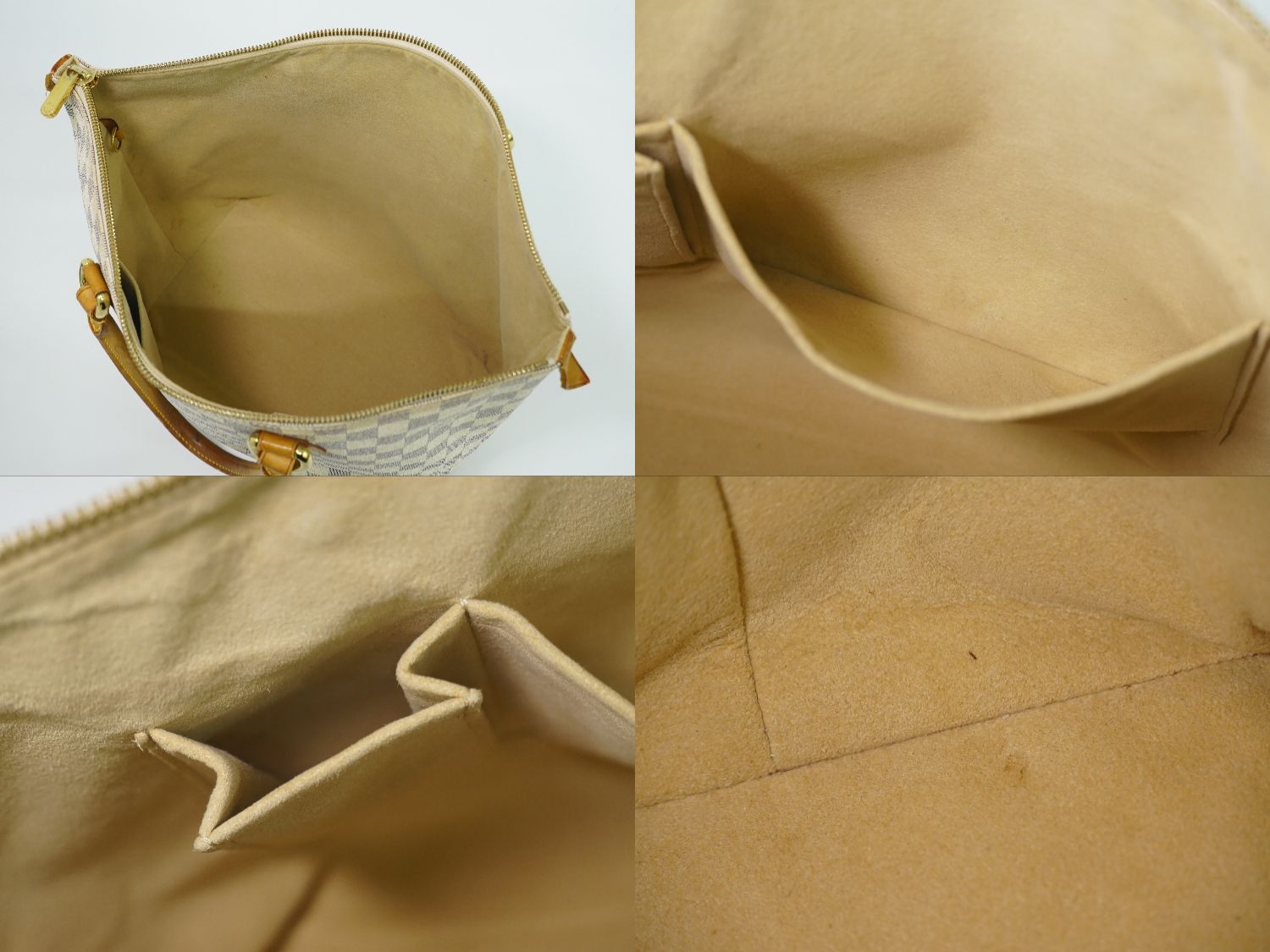 Louis Vuitton LV Saleya MM Damier Azur Shoulder Bag Tote White — view 8