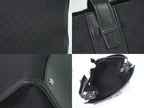 Gucci GG Canvas Shoulder Bag Black — view 8