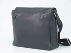 Louis Vuitton LV Roman MM Taiga Leather Shoulder Bag Boreal Dark Navy — view 2