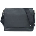 Louis Vuitton LV Roman MM Taiga Leather Shoulder Bag Boreal Dark Navy
