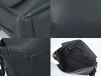 Louis Vuitton LV Roman MM Taiga Leather Shoulder Bag Boreal Dark Navy — view 7