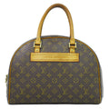Louis Vuitton LV Nolita Monogram Boston Bag Brown