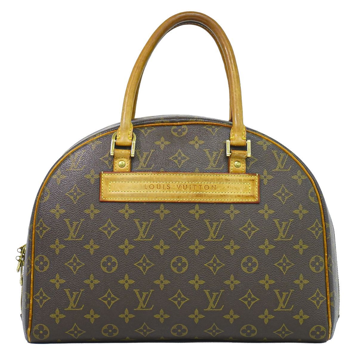 Louis Vuitton LV Nolita Monogram Boston Bag Brown