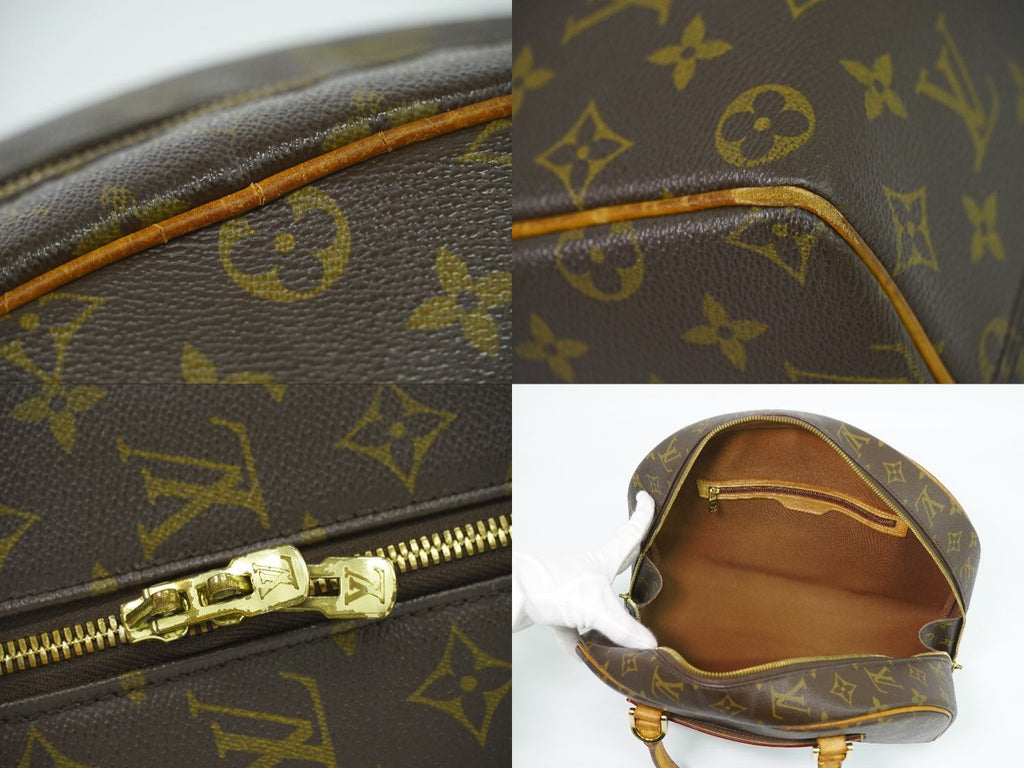 Louis Vuitton LV Nolita Monogram Boston Bag Brown — view 7