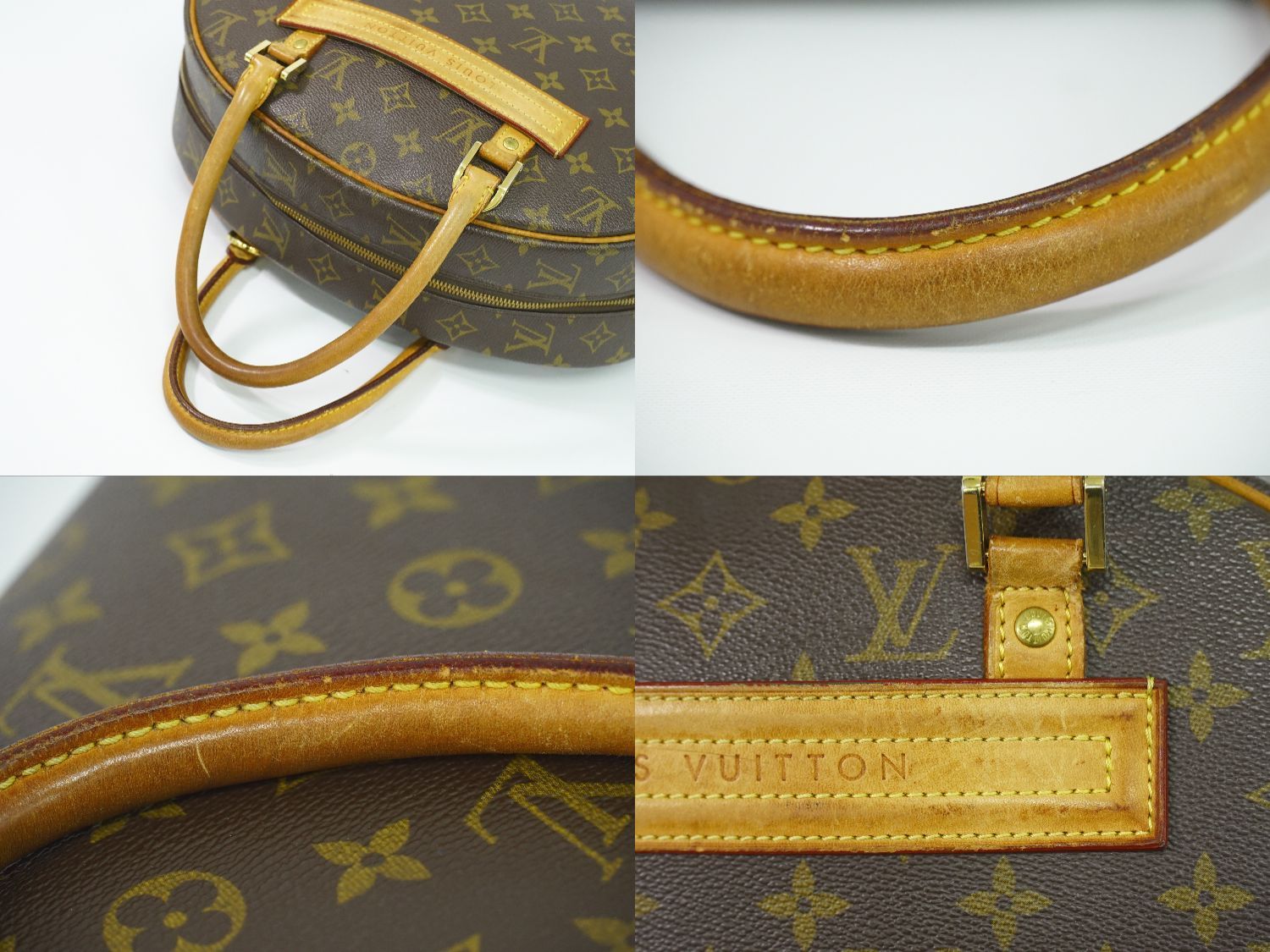 Louis Vuitton LV Nolita Monogram Boston Bag Brown — view 6