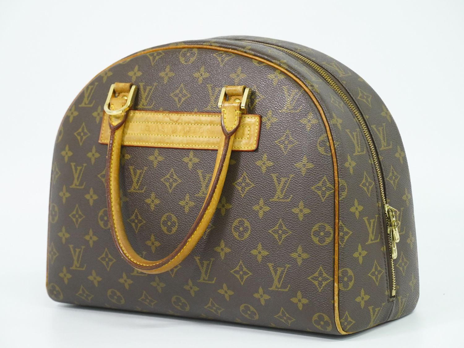 Louis Vuitton LV Nolita Monogram Boston Bag Brown — view 2