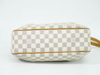 Louis Vuitton LV Siracusa PM Damier Azur Shoulder Bag Pochette White Gray — view 3