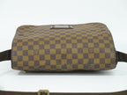 Louis Vuitton LV Brooklyn MM Damier Ebene Shoulder Bag Brown — view 5