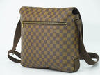 Louis Vuitton LV Brooklyn MM Damier Ebene Shoulder Bag Brown — view 2