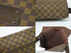 Louis Vuitton LV Brooklyn MM Damier Ebene Shoulder Bag Brown — view 7